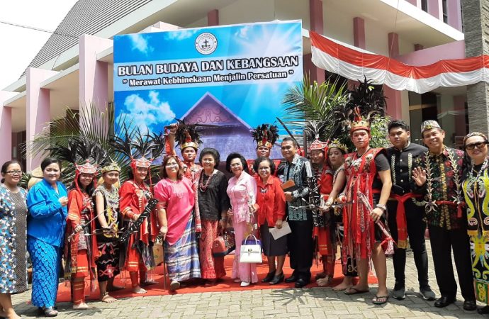 Yuandrias Hadir Dalam Acara Keagamaan Yang Berlangsung di Gereja Kopassus Jakarta.