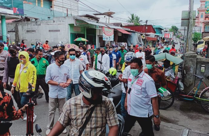 Edy Pratowo Blusukan Ke Pasar Tradisional Ipu dan Pasar Pendopo Kota Muara Teweh