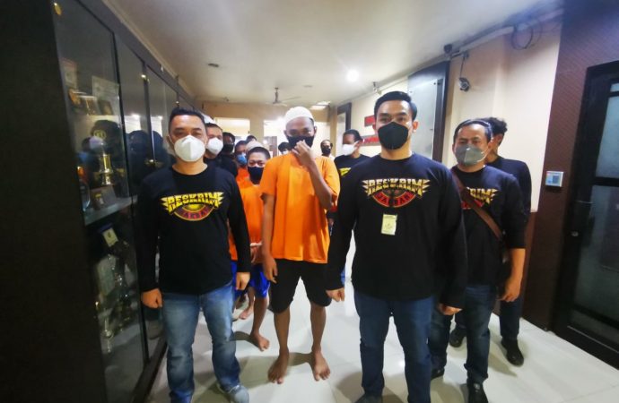 Resmob Polres Metro Jakarta Barat Berhasil Ringkus Lima pelaku geng motor