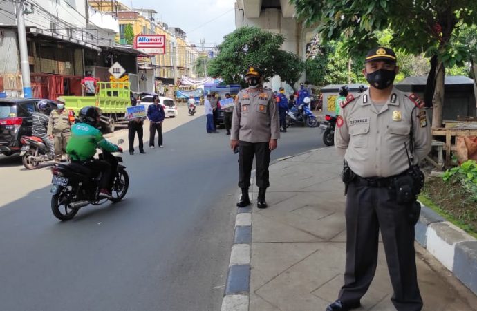Ops Tibmasker, 35 Warga Tambora Jakarta Barat Kedapatan tidak menggunakan masker