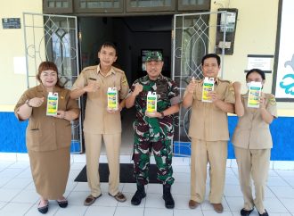 Pabung Perkenalkan Pupuk Lestari 102 Panju Panjung Kepada Dinas Pertanian Kabupaten Gunung Mas
