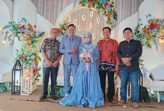Perkawinan Winda & Didin di Meriahkan “New Kharisma” Bentok, Dihadiri Pengacara Nasional